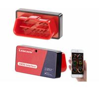 Lescars Adaptateur OBD-II avec Bluetooth pour Application iOS/Android