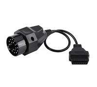 Adaptateur OBD2, Compatible Multimarque et Lecture des Codes d'Erreur Scanner Diagnostic Voiture Connecteur Câble 20 à 16 Broches for mécaniciens Professionnels, propriétaires de Voitures