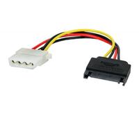 Câble Électrique/Adaptateur Électrique PC, Prise Femelle SATA Vers Prise Femelle 5, 25", 0.17m Longueur