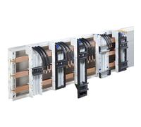 Adaptateur OM Rittal 9340.340 (l x h) 45 mm x 208 mm Polyamide gris (RAL 7035) Convient pour épaisseur de barres 5 mm et