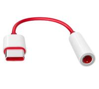 Adaptateur Oneplus Type-C Vers 3,5 Mm Rouge