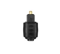 Adaptateur optique Mini Jack femelle 3,5 mm vers Toslink mâle