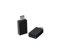 Adaptateur OTG de Type C vers USB 3.0, pour Xiaomi mi8 Huawei P20 Pocophone f1 Oneplus 6T S9 Note9, couleur noire
