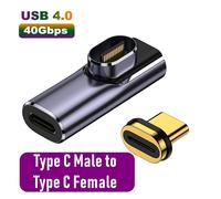 Adaptateur Otg Magnétique Usb Type-C,100w,40gbps,Thunderbolt,Convertisseur De Charge Rapide,Usb 3.0 Fash Driver Airies Pour Macbook Phone Isub - Type Ad050