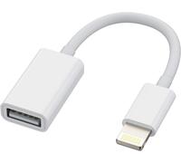 Adaptateur Otg Pour Iphone Otg Mâle Vers Usb Femelle Câble Pour 13 11 12 Pro Max Mini Xr X Xs 8 7 Se Plus Pour Apple Ipad Air U Disque Lecteur De Cartes Flash Drive Clavier Souris Hub[Z1620]