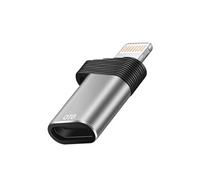 Adaptateur OTG pour USB-C vers Lightning Vitesse à 480Mbps Argent