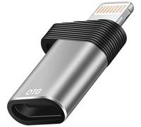 Adaptateur OTG pour USB-C vers Lightning Vitesse à 480Mbps LinQ Argent