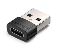 Adaptateur OTG Type-C vers USB 2.0 480 Mbps fonction vocale dans le jeu - Vention (CDWB0) - Noir