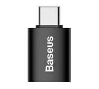 Baseus ZJJQ000001 Ingenuity Series Mini OTG Adaptateur Type-C vers USB-A 3.1, Noir