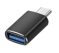 Adaptateur OTG USB-C Mâle vers USB 3.0 Femelle Blue Star Noir