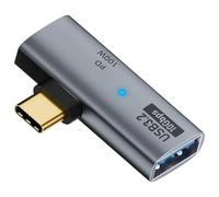 Adaptateur OTG USB C Splitter 1 vers 2 pour iPhone 15 pour Samsung S22 S23 | Connecteur Splitter USB 3.2 et Charge Rapide PD 100W Portable, Adaptateur OTG pour MacBook Smartphone Tablette
