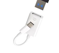 Adaptateur OTG USB-C vers USB-A pour Apple pour iPhone 15 Pro Max Plus pour iPad 10 Air 4/5 Mini 6 12,9 convertisseur Type-C Thunderbolt pour MacBook Pro Clavier clé USB clé USB 3.0 Port Souris câble