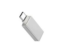 Avizar Adaptateur OTG USB femelle vers USB-C mâle – synchronisation – compact argent