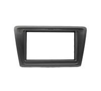 Adaptateur Panneau Façade D'autoradio 7 Pouces 2Din Cadre Réaménagement Audio Support Tableau Bord Garniture CD pour Skoda pour Rapid 2013+ MENSUNUBNM(Frame 2)