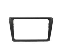Adaptateur Panneau Façade D'autoradio 7 Pouces 2Din Cadre Réaménagement Audio Support Tableau Bord Garniture CD pour Skoda pour Rapid 2013+ MENSUNUBNM(Frame 1)