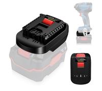 Adaptateur PAR20BOS pour Parkside vers Bosch GBA, convertisseur pour batterie Parkside 20 V XTeam vers Bosch Professional 18 V système batterie outils électriques (adaptateur uniquement)
