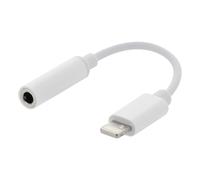 Adaptateur Passif De Lightning Iphone Ipad Ipod 3,5mm Jack Aux Cuffies Auto Pc