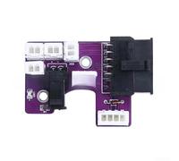 Adaptateur PCB pour Voron 2.4 pour tête d'outil de post-combustion améliorant la compatibilité Hot End et la cohérence du signal électrique (violet)