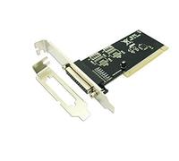 Adaptateur PCI - Adaptateur d'extension à 1 Port parallèle, idéal pour connecter des appareils Anciens à des équipements Modernes. Compatible avec diverses Cartes mères