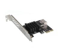 Adaptateur PCI E à PCI E 1 à 4 emplacements pci express 1x To16x usb 3.0, prolongateur de carte spécial convertisseur PCIe pour Windows XP/7/8/10
