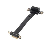 Adaptateur PCI Express Riser, conception blindée contre les interférences électromagnétiques avec faible atténuation et capacité de transfert
