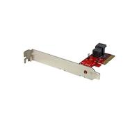 StarTech.com Adaptateur PCI Express x4 vers SFF-8643 pour SSD U.2 PCIe NVMe - Carte d'extension pour SSD U.2 NVMe via slot PCI Express - adaptateur d'interface - SAS 12Gb/s - PCIe x4