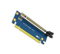Adaptateur PCIE 16X mâle vers femelle 90 degrés inversé avec couvercle de blindage pour une connexion sécurisée Installation facile PCIe