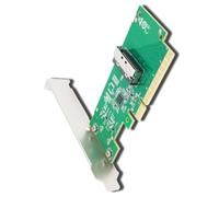 Adaptateur PCIe 5.0 vers MCIOs 8I Vitesse rapide 32 GT/s Bande passante pour NVMe HHD GPU Extension NVMe Ssds Adaptateurs d'extension