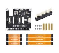 Adaptateur PCIe à 2 ports - Carte d'extension PCle - 16 broches - Module de remplacement - Double extension PCIe