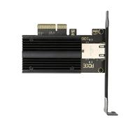 Adaptateur PCIe à Port Unique 10G, Carte réseau PCIE 10 Go, Adaptateur réseau 10G PCIE 4X 8X 16X avec Port Unique, Adaptateur convergé Ethernet AQC113C