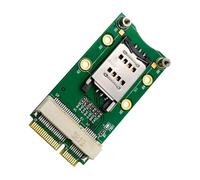 Adaptateur PCIE avec fente pour carte réseau PCIE avec support de carte Assemblée pour bureau et voyage