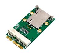 Adaptateur PCIE avec fente pour carte réseau PCIE avec support de carte Assemblée pour bureau et voyage