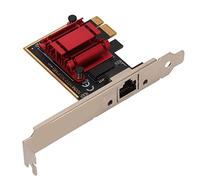 Adaptateur PCIE, Câble UTP Cat5e Ou Câble UTP Cat3, Transmission 2,5 MBps, Transmission Stable de 2500/1000/100 MBps, Port RJ45 PCI Express Gigabit Convient à Windows