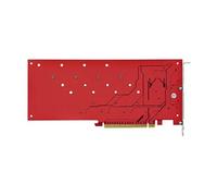 StarTech Adaptateur PCIe Quad M.2 QUAD-M2-PCIE-CARD-B – PCIe4.0x16, 7,8Go/s, bifurcation requise