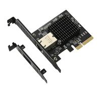 Adaptateur PCIE pour serveur Ethernet à port unique RJ45 Carte réseau PCIE 10 Gbps Ethernet pour accessoires de serveurs