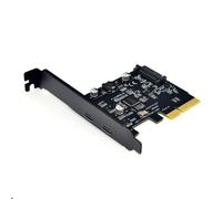 Adaptateur PCIE USB 3.1 double 10Gbps 2x Ports type-c vers carte Pcie Express Riser, carte d'extension pour Mac