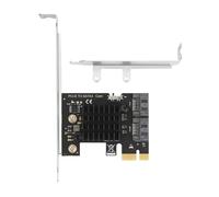 Adaptateur PCIE vers 2 ports SATA3.0 PCIE vers SATA3.0 Carte d'extension 2 ports 6 Gbps