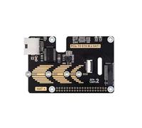 Adaptateur PCIe vers Ethernet HAT PCIe NVME 5 Gbit/s avec port Ethernet 1000 M et disques solides NVMe RTL8111H puce 5 Gbps