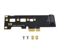 Adaptateur PCIe vers M.2 SSD NVMe Compatible avec PCI-e X1/X4/X8/X16, pour M.2 (M Key) SSD 2280 2260 2242 2230, Support Raspberry Pi Compute Module 4 CM4