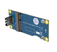Adaptateur PCIE vers USB 2.0 avec fente pour carte pour cartes réseau WWAN LTE PCIE