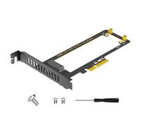 Adaptateur PCIe4.0 4X pour mises à niveau de stockage EDSFF et transfert de données rapide Solution d'extension de stockage de disque solide