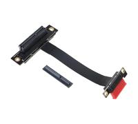 Adaptateur PCIExpress 4 vers 1 x PCIE 4 vers 1 x câble d'extension Installation facile pour mises à niveau de PC Installation facile sans pilote