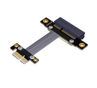 Adaptateur PCIExpress 4 vers 1 x PCIE 4 vers 1 x câble d'extension Installation facile pour mises à niveau de PC Installation facile sans pilote