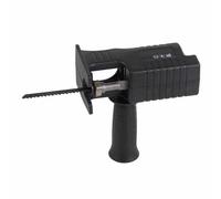 Adaptateur Perceuse Électrique Vers Scie Alternative Portable Avec 3 Lames Pour Couper Bois Courbe Outil Modifié Sauteuse (Noir)