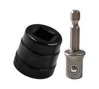 Adaptateur Perceuse pour Douille de Chariot | Embout Flexible pour Chariot et Perceuse - Outil Multi-Angles Réglable en Anti-Rouille pour Camping Car Automobile Extérieur