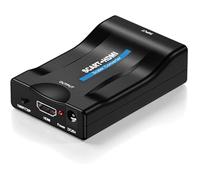 Adaptateur Peritel HDMI, Convertisseur Peritel vers HDMI avec USB Power Cable SCART to HDMI Converter Full HD 720P-1080P, A711