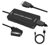 Adaptateur Péritel hdmi pour TV péritel vers hdmi pour TV convertisseur péritel hdmi,Cable péritel hdmi Prise péritel hdmi pour TV Scart vers Hdmi HD 720P/1080P pour hdtv/monitor/stb/xbox/ps3/sky DVD