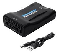 Adaptateur Péritel MHL/HDMI vers Convertisseur AV CVBS Adaptateur de Signal CRT TV XCSOURCE G