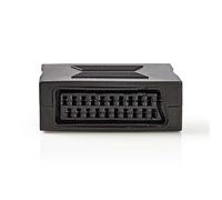 Adaptateur PERITEL - NÉDIS - 21 broches - Femelle vers Femelle - Noir - Vidéo