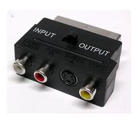 Adaptateur péritel or male-3 RCA femelle